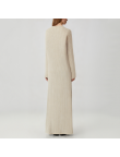 Simple and loose long-sleeved knit dress