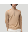 Stand-up collar comfortable men's thermal top