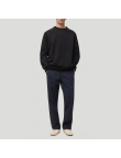 Blue fashion men's fleece-lined trousers