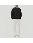 High-quality loose-fitting men's fleece-lined trousers
