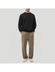 Thickened fleece-lined men's trousers for winter