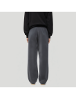 Thickened and comfortable men's fleece-lined trousers