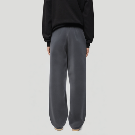 Thickened and comfortable men's fleece-lined trousers