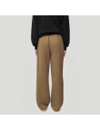 Winter loose-fitting fleece-lined men's trousers