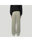Simple and loose-fitting men's fleece-lined trousers