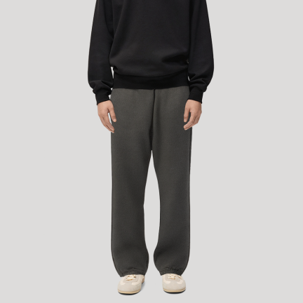 Warm and thick men's fleece-lined trousers