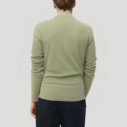 Winter warm knitted turtleneck sweater for men