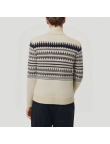 Casual knitted men's turtleneck sweater