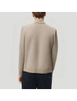 Lightweight knitted men's turtleneck sweater