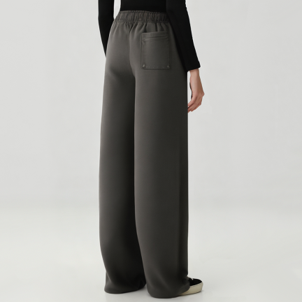 Women's winter warm and thick fleece-lined trousers