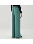 Casual thickened fleece-lined women's trousers