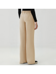 Simple and comfortable women's fleece-lined trousers