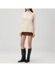 Soft and warm women's turtleneck sweater