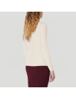 Simple round neck women's thermal top