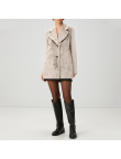High-quality warm women's wool jacket